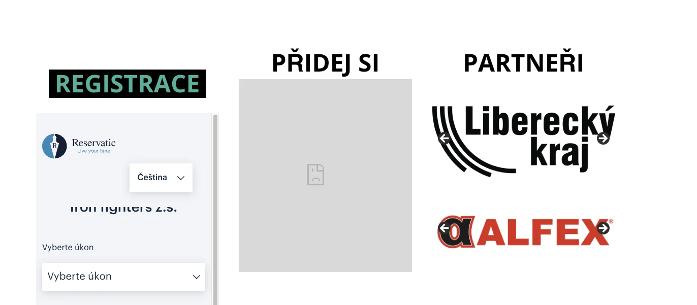 Iron Fighters sponzoři před redesignem
